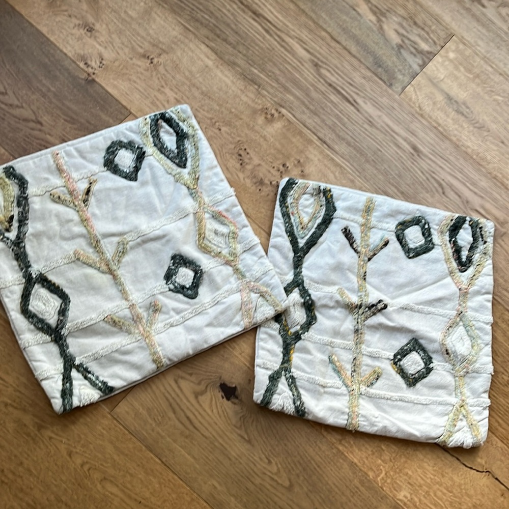 20”x 20” pillow covers